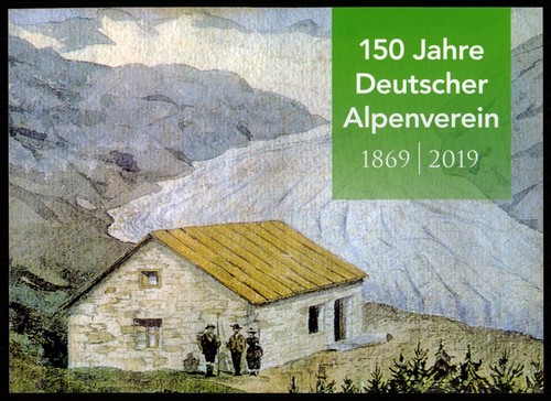 Deutsche post jubiläums karte - deutsche, jubilÄums-karte
