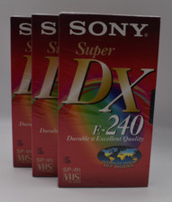 3 Stück Sony VHS
