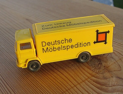 Wiking mercedes koffer - 1/87,