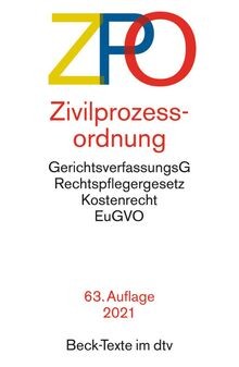 Zivilprozessordnung zpo mit - zpo,,