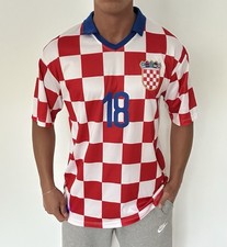 Kroatien Nationalmannschaft Trikot Größe M L Nr. 18 Ivica Olic Fußballtrikot