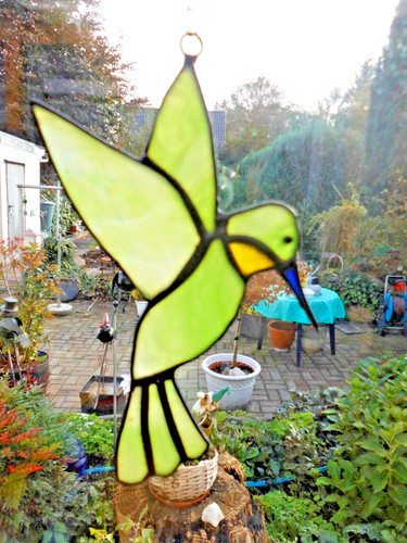 Fensterbild handarbeit - fensterbild,