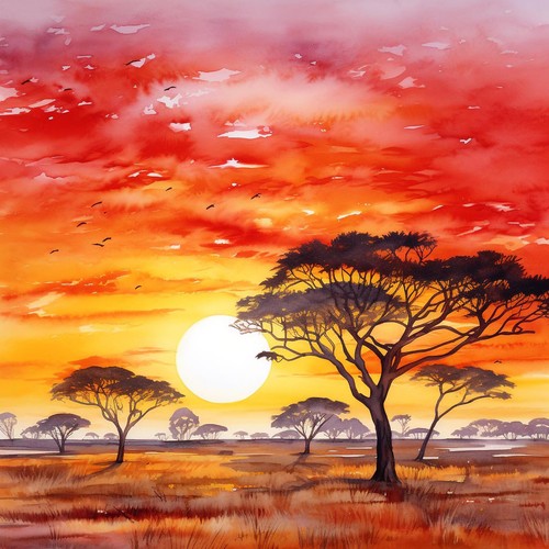 Deko bild afrika - deko,