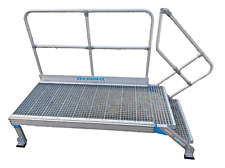Zarges Treppenpodest Podest Arbeitsplatform Überstieg Arbeitsbühne 80x200 cm