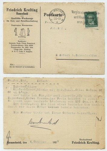 93141 postkarte friedrich - 93141,