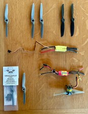 Hacker SkyFighter Brushless Motor+Regler, ROXXY 1815/17, Luftschrauben