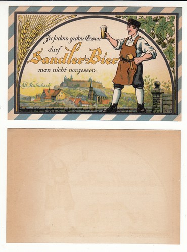 Orig alte werbekarte - orig.,