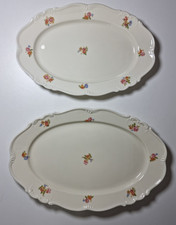 2 Stück Ovale Servierteller