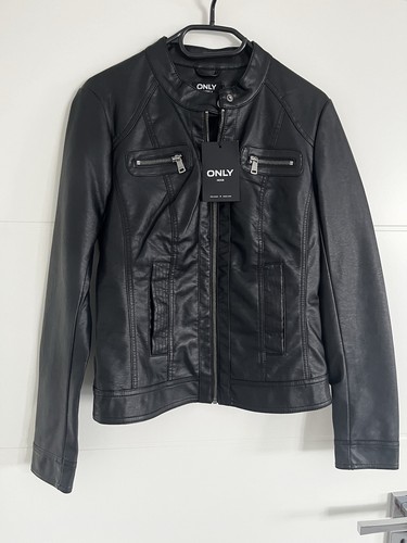Only leder jacke - leder,