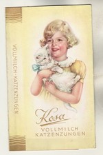 Schokoladenpapier Kosa Niederoderwitz Katzenzungen Schokolade Reklame (71)