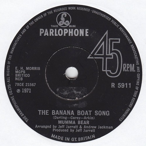Mumma bear the banana - bear,