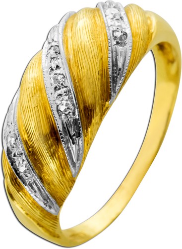 Diamantring gold 750 - gold, 18k