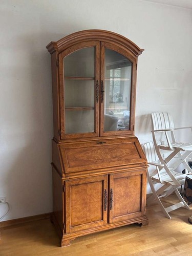 Biedermeier stil vitrine mit - vitrine,