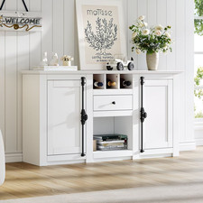 130*35*70cm Weißes Sideboard