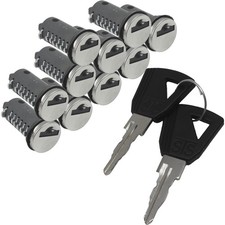 10x Steckzylinder Zylinder Schlüssel Schloss Wohnwagen Wohnmobil Europa 93  ZADI