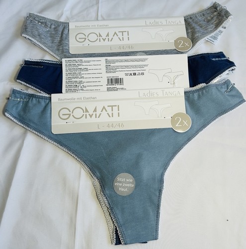 2er pack damen slips tanga - 2er,