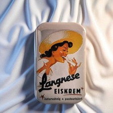 Langnese Eiskrem Retro Werbung | Kühlschrankmagnet | NEU