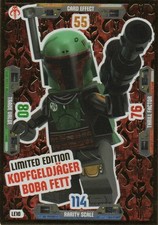 LEGO Star Wars Trading Card Limited Edition - Kopfgeldjäger Boba Fett - LE10 114