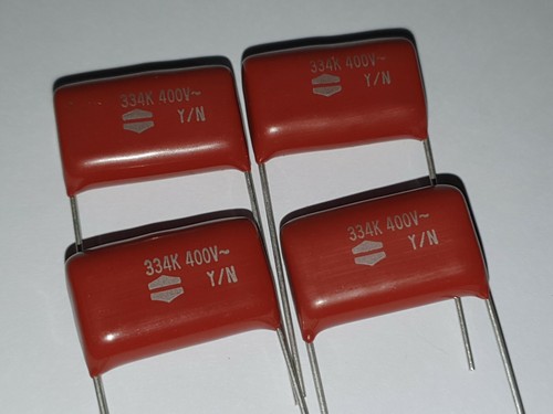 33µf 400 vac - 4x, 0,33µf