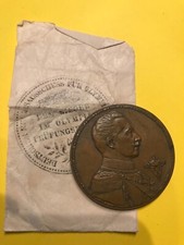 Bronze Medaille Kaiser Wilhelm 5cm Dem Sieger im Olympia Prüfungskampf Dt Reich