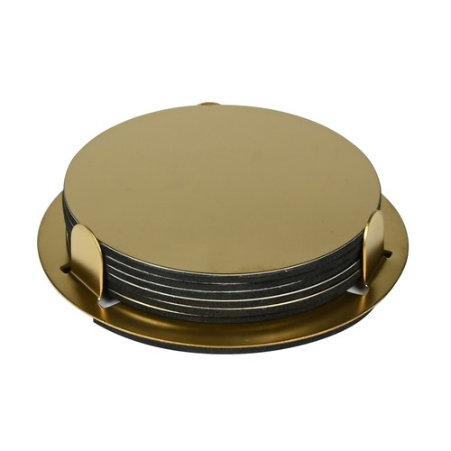 Untersetzer 6tlg gold - untersetzer,