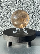 Rauchquarz Kugel ca. 543g ca. 7,3cm ohne Deko ohne Halter