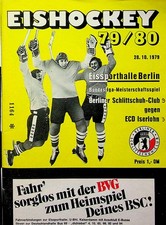 Eishockey Programm Berliner SC