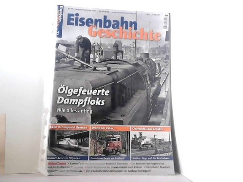 Eisenbahn geschichte heft - eisenbahn,