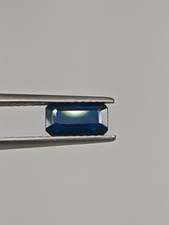Saphir 1.08 ct VS – Octagon Cut Blau – Unheated Edelstein Madagaskar