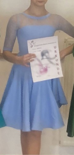 Mädchen turnierkleid latein - mädchen,