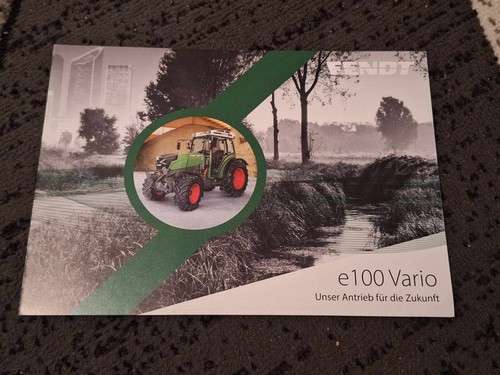 Fendt e100 vario prospekt - e100,