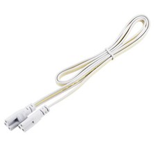 4x Lampen Verbindungskabel für T4 T5 T8 LED Schlauch 100cm 3 Pin Doppelend Licht