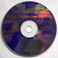 PLUSTEK Color Flatbed Scanner Setup/Application CD-ROM