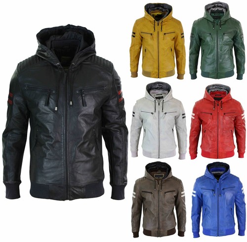 Herrenjacke 100 echtleder - 100%,