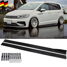 2.2m Glanz Schwarz Sideskirts