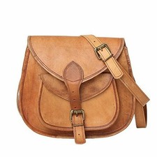 Große Hobo Handtasche Damen Vintage schweres Leder Messenger Umhängetasche...