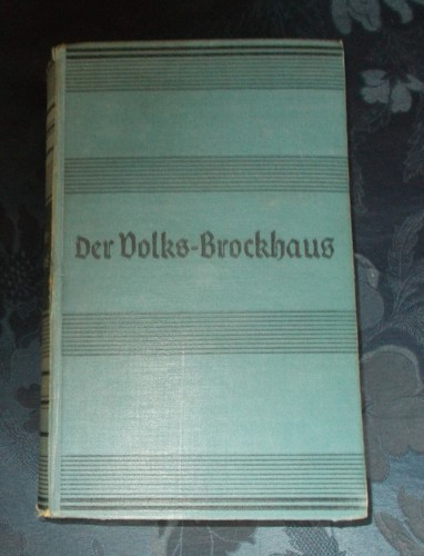Der volks brockhaus - der, volks-brockhaus