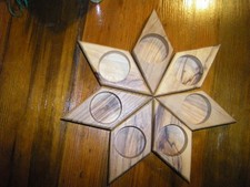 7er Set Teelichthalter