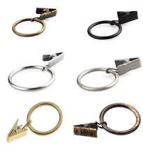 50 x Metall Gardinenringe