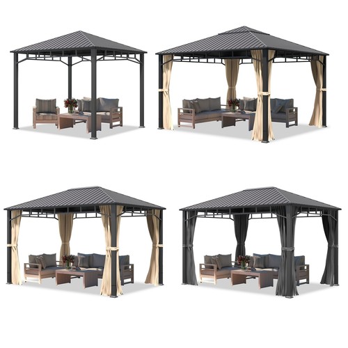Gartenpavillon hardtop - gartenpavillon,