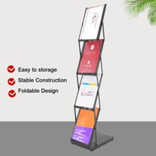 4-Etagen Broschürenständer