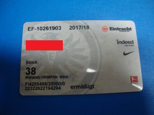 2017 ticket dauerkarte - ticket,