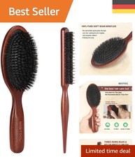100% Naturborsten Haarbürste