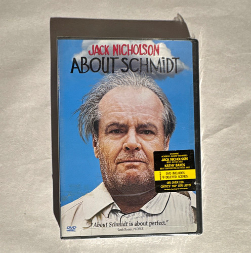 New line about schmidt dvd - schmidt,