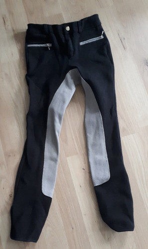 Reithose schwarz vollbesatz - reithose,