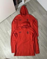 Rote PUMA Kapuzenjacke mit