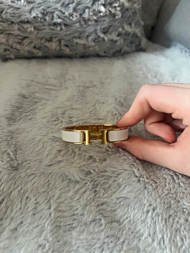 Hermès clic armreif - h, pm
