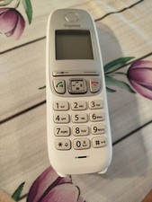 Siemens Gigaset A415 + Telefon Schnurlostelefon Mobilteil + Weiß + Top Zustand