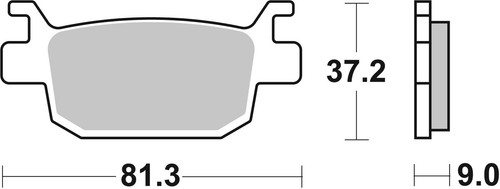 Brembo bremsbelagsatz - brembo,