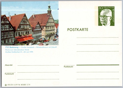 Backnang 1974 historische - 1974,,